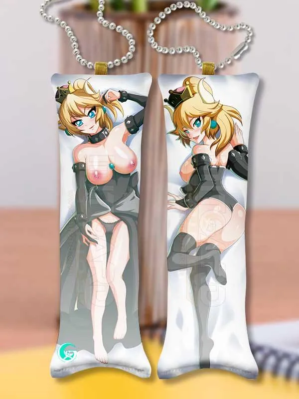 Bowsette / Princess Bowser / Blonde V1 Keychain SUPER MARIO